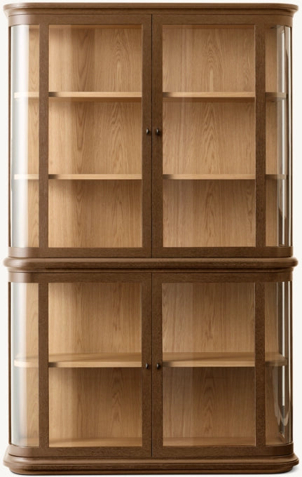 1970s French Vitrine Cabinet