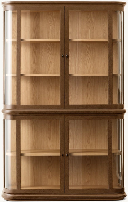 1970s French Vitrine Cabinet