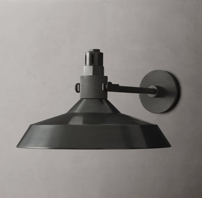 Condorcet Metal Shade Sconce