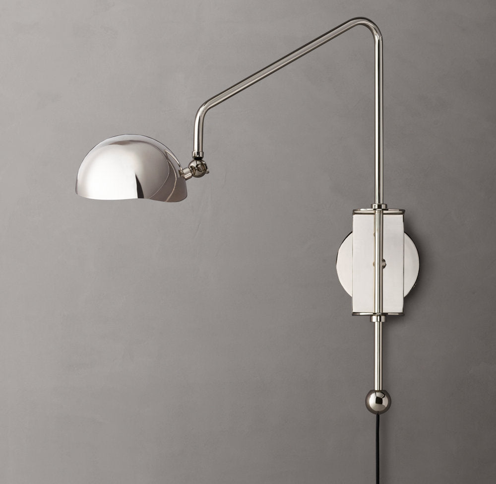 Convessi Swing-Arm Sconce