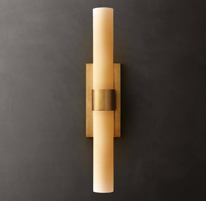 Ravelle Milk Glass Linear Sconce