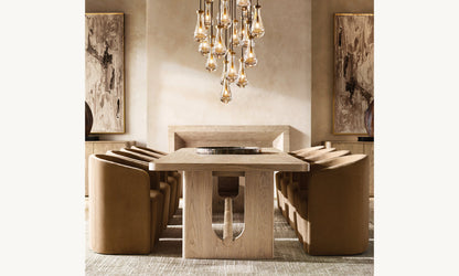 Rain Round Chandelier 47"