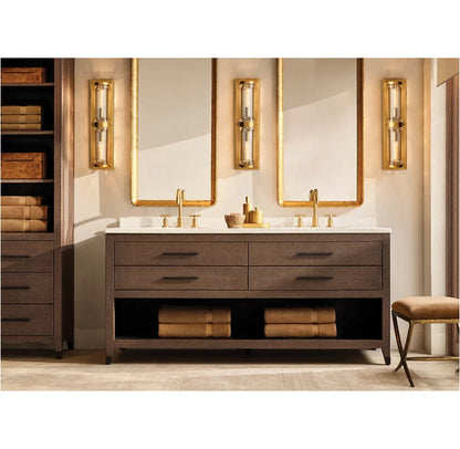 Savile Round Linear Sconce