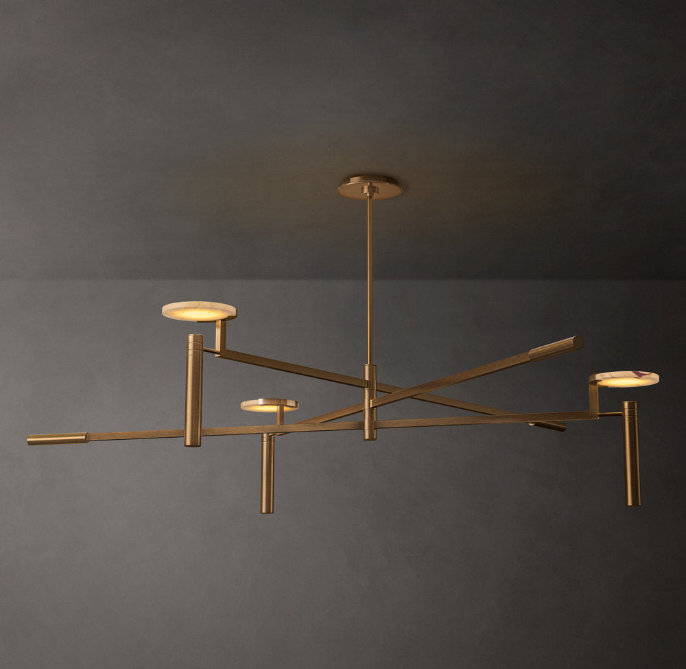 Melange Round Chandelier 60"