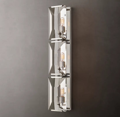 Harlow Crystal Triple Sconce