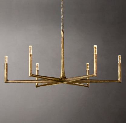 Thaddeus Round Chandelier 48"