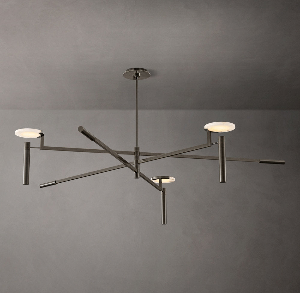 Melange Round Chandelier 60"