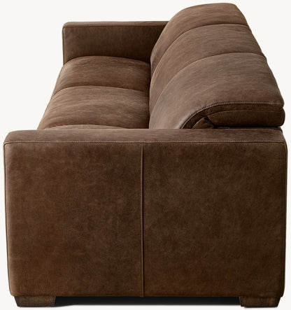 Lennon Recliner Modular Leather 3-Piece Sofa