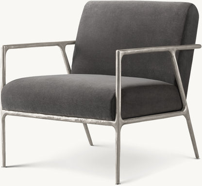 Thaddeus Track Arm Chair