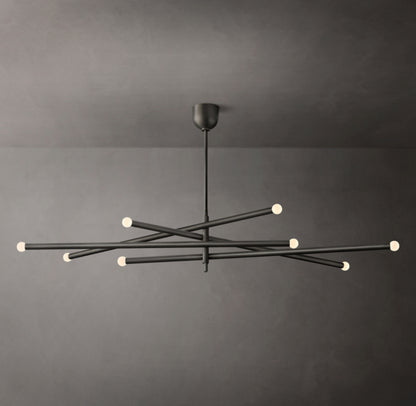 Rousseau 8-Light Mobile Orb Chandelier