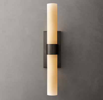 Ravelle Milk Glass Linear Sconce