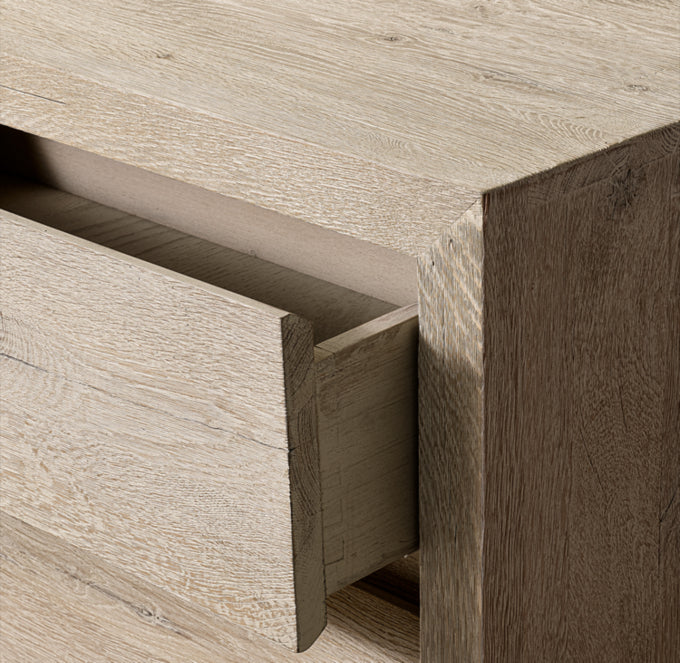 Drifted Reclaimed Oak 6-Drawer Dresser