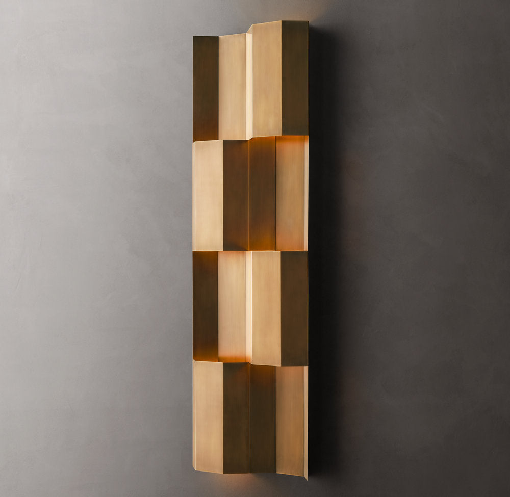 Modernist Grid Sconce