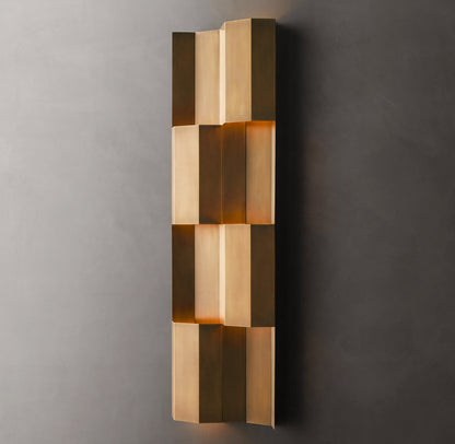 Modernist Grid Sconce