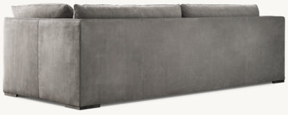 Costera Leather 2-Cushion Sofa