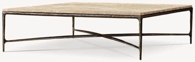 Thaddeus Marble Square Coffee Table