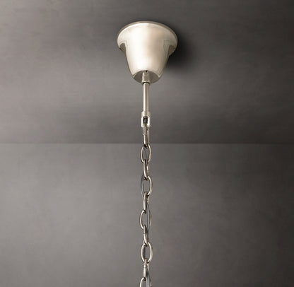 1920s Odeon Round Chandelier 44"