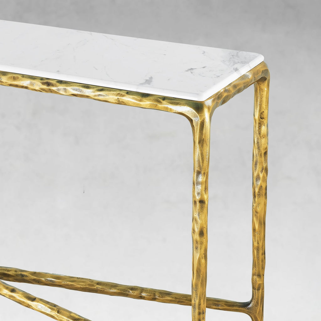 Thaddeus Marble Console Table 60"/72"W