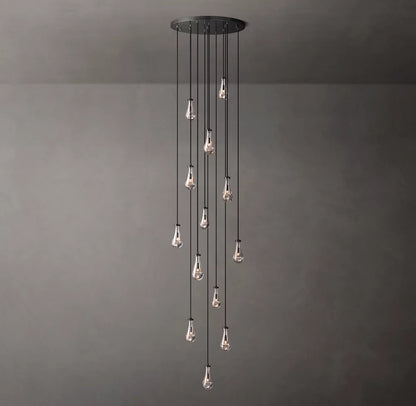 Rain Round Chandelier 36"