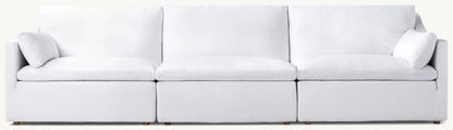 Cloud Modular Slope Arm 3-Piece Sofa