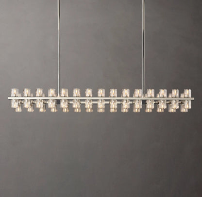 Arcachon LED Rectangular Chandelier 54"