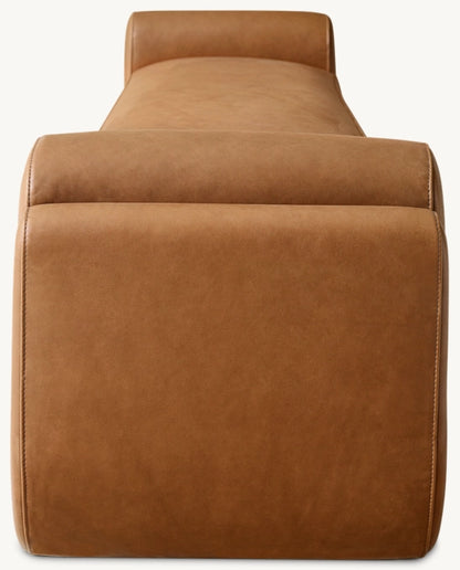 Matteo Leather Bench
