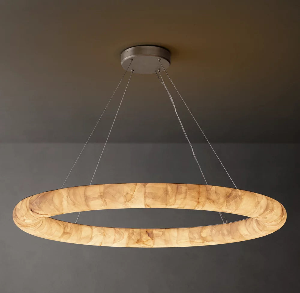 Rivage Lisse Round Chandelier 61"