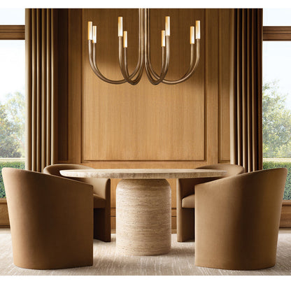 Rousseau Round Chandelier 38"