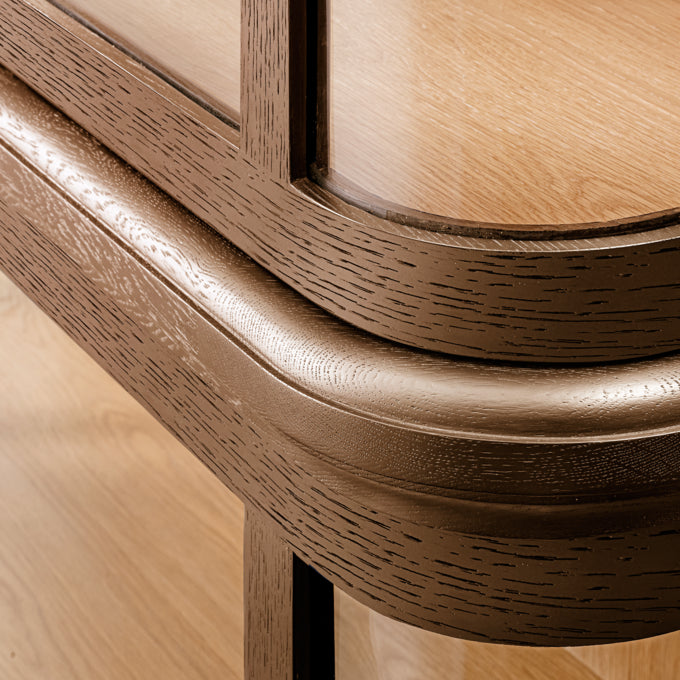 1970s French Vitrine Cabinet