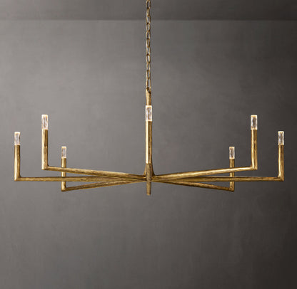 Thaddeus Round Chandelier 60"