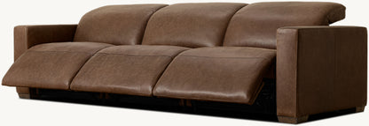 Lennon Recliner Modular Leather 3-Piece Sofa