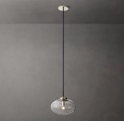 Cabrette Clear Glass Pendant