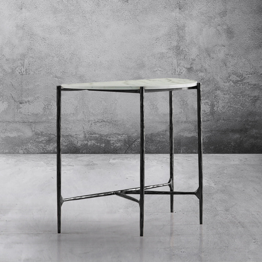 Thaddeus Semi-circle Console Table