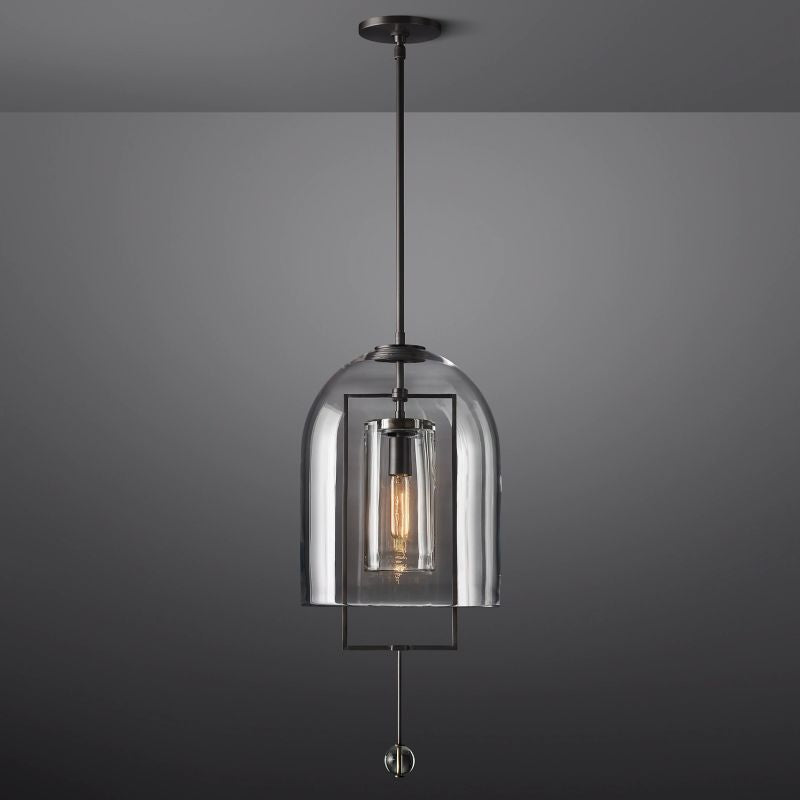 Fulcrum Island Pendant 28"H