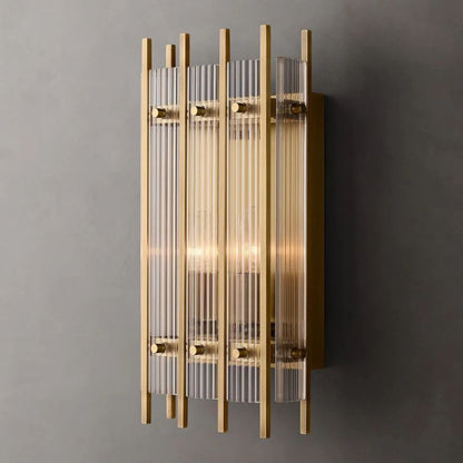 Sanma Rectangle Bedroom Sconce 17"