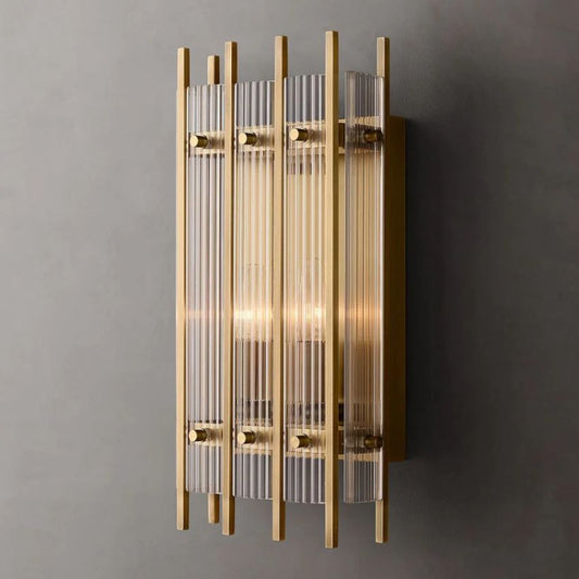 Sanma Rectangle Bedroom Sconce 17"