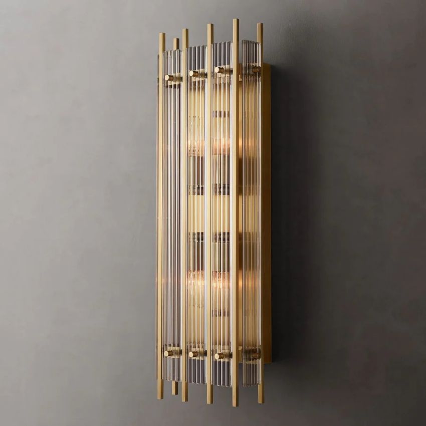 Sanma Rectangle Bedroom Sconce 26"