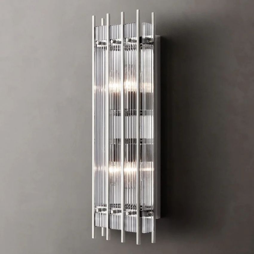 Sanma Rectangle Bedroom Sconce 26"
