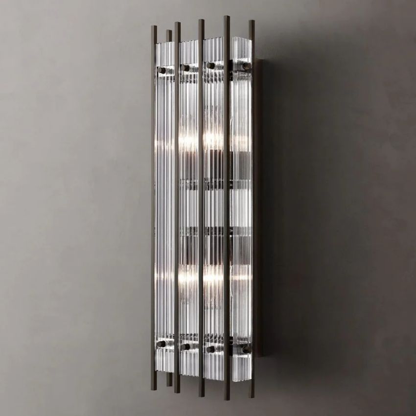 Sanma Rectangle Bedroom Sconce 26"