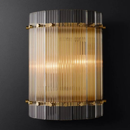 Sanma Round Bedroom Sconce 17"