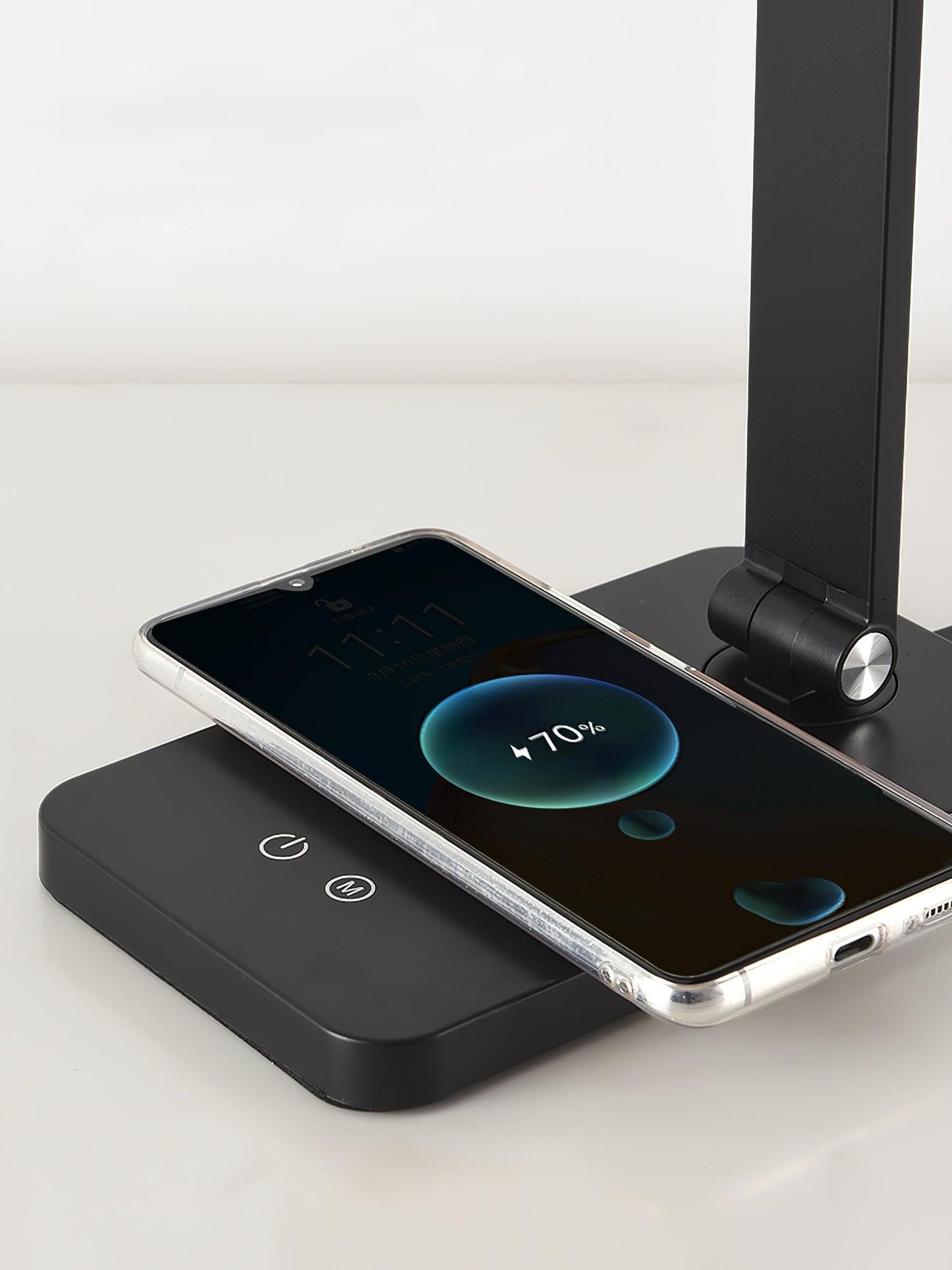 LED Desk Lamp with USB and Built-in Battery 13-inch