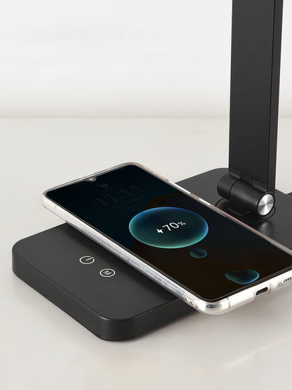 LED Desk Lamp with USB and Built-in Battery 13-inch