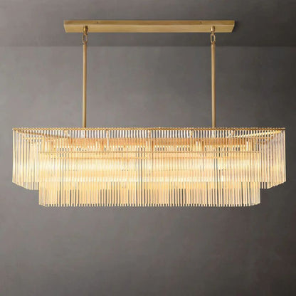 Amadeo Rectangular  Living Room Chandelier 54"