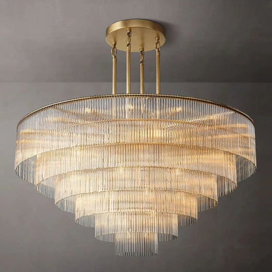 Amadeo Round  Living Room Chandelier 60"