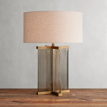 Delsie Glass Table Lamp