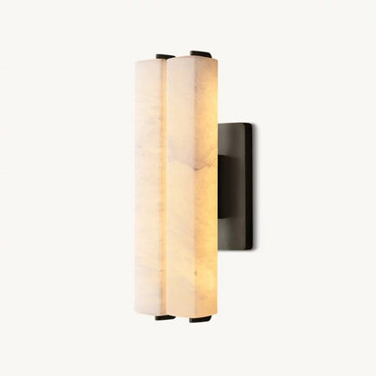 Audubon Alabaster Double Sconce