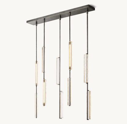 Audubon Linear Dining Room Chandelier 54"