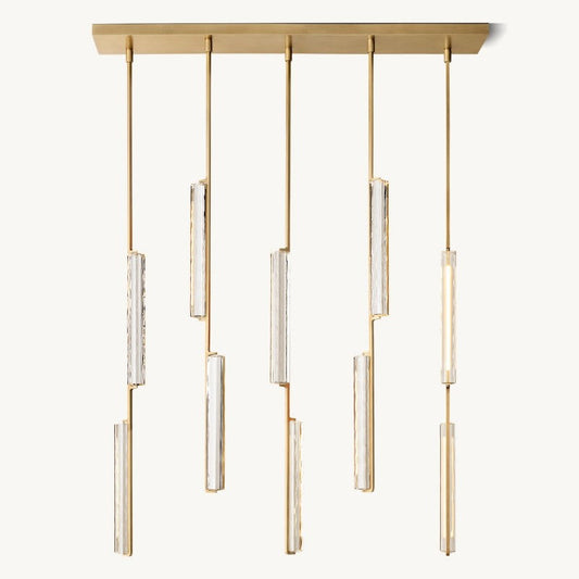 Audubon Linear Dining Room Chandelier 54"