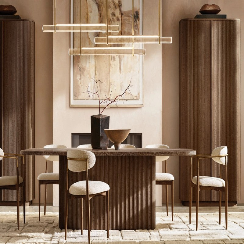 Audubon Triple Bar Linear Dining Room Chandelier