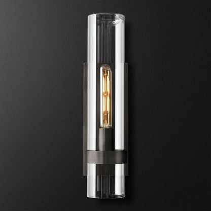 Ravella Blown Glass Grand Bathroom Wall Sconce